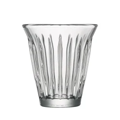 Gobelet verre pressé 19 cl Zinc - LA ROCHERE Clearance