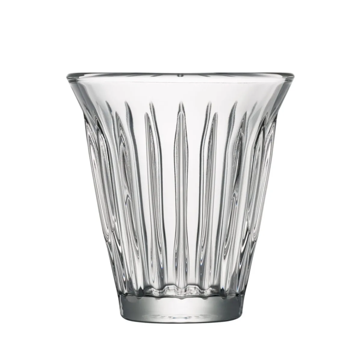 Gobelet verre pressé 19 cl Zinc - LA ROCHERE Clearance