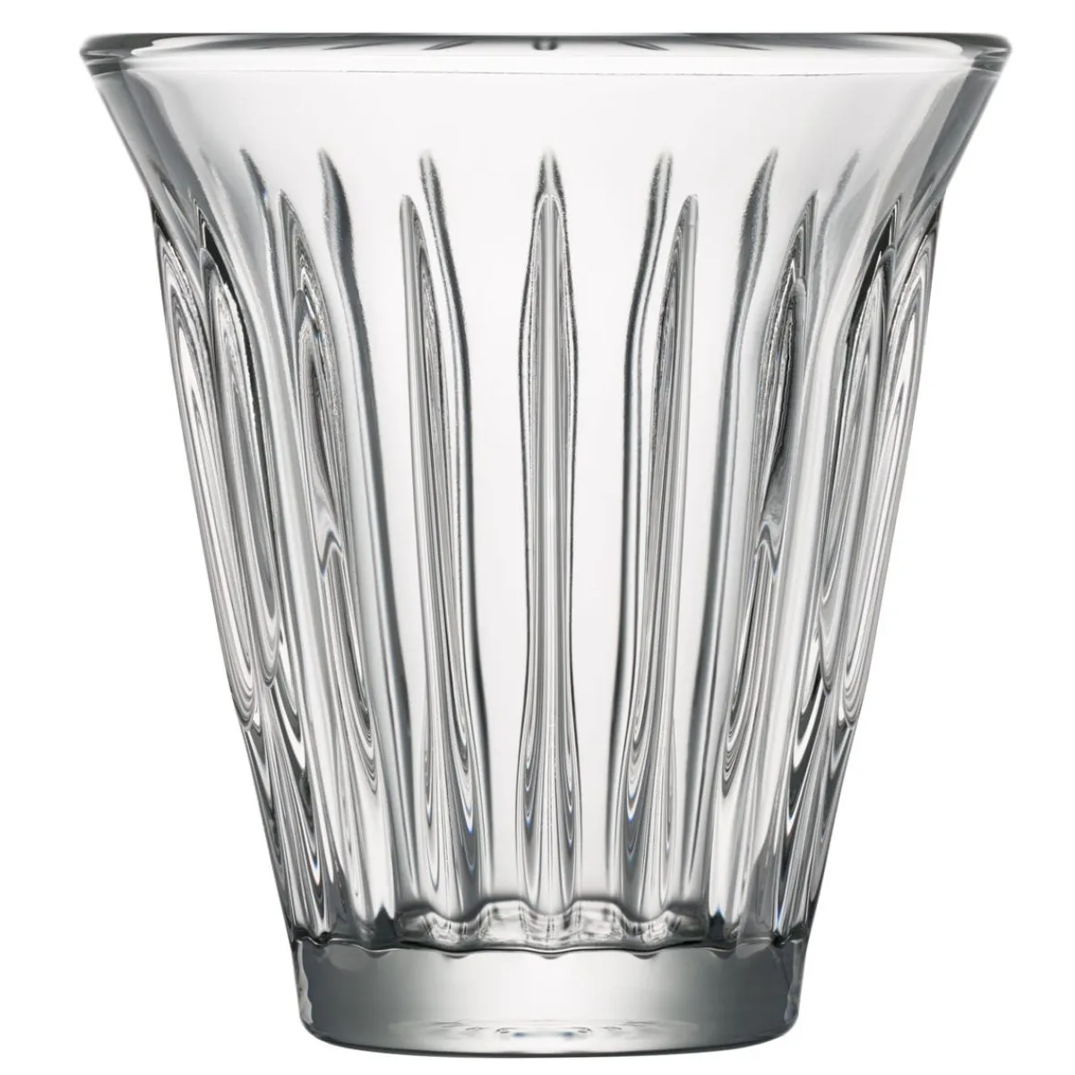 Gobelet verre pressé 19 cl Zinc - LA ROCHERE Clearance
