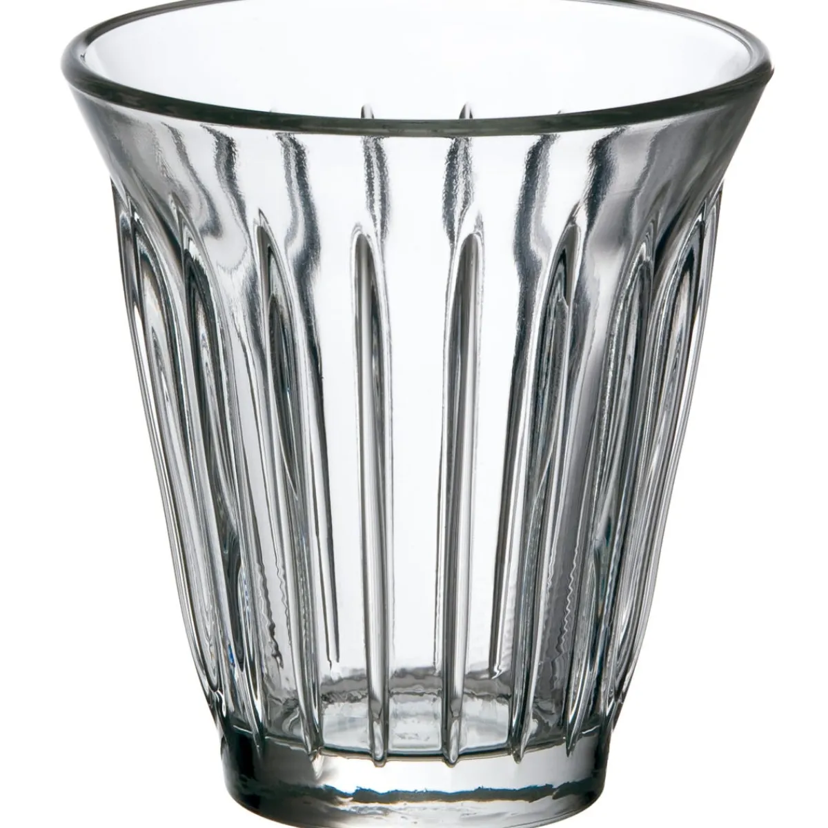 Gobelet verre pressé 19 cl Zinc - LA ROCHERE Clearance