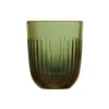 LA ROCHERE Gobelet vert verre pressé 26 cl Ouessant Hot