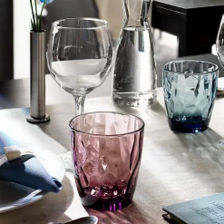 Gobelet violet verre 30,5 cl Diamond - BORMIOLI ROCCO New