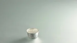 Godet rond gris aluminium Ø 7,5 cm 9 cl (100 pièces) - Aucune Outlet