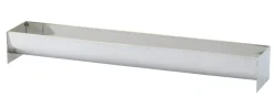 Aucune Gouttière à buche inox Sans revêtement 50x8x5,5 cm Clearance
