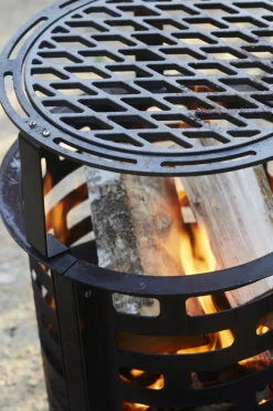 Grille de saisie pour support fonte d'acier Ø 36 cm 8 mm Nestor - BARBECOOK Hot