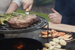Grille de saisie pour support fonte d'acier Ø 36 cm 8 mm Nestor - BARBECOOK Hot