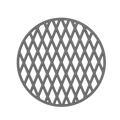 Grille de saisie pour support fonte d'acier Ø 36 cm 8 mm Nestor - BARBECOOK Hot