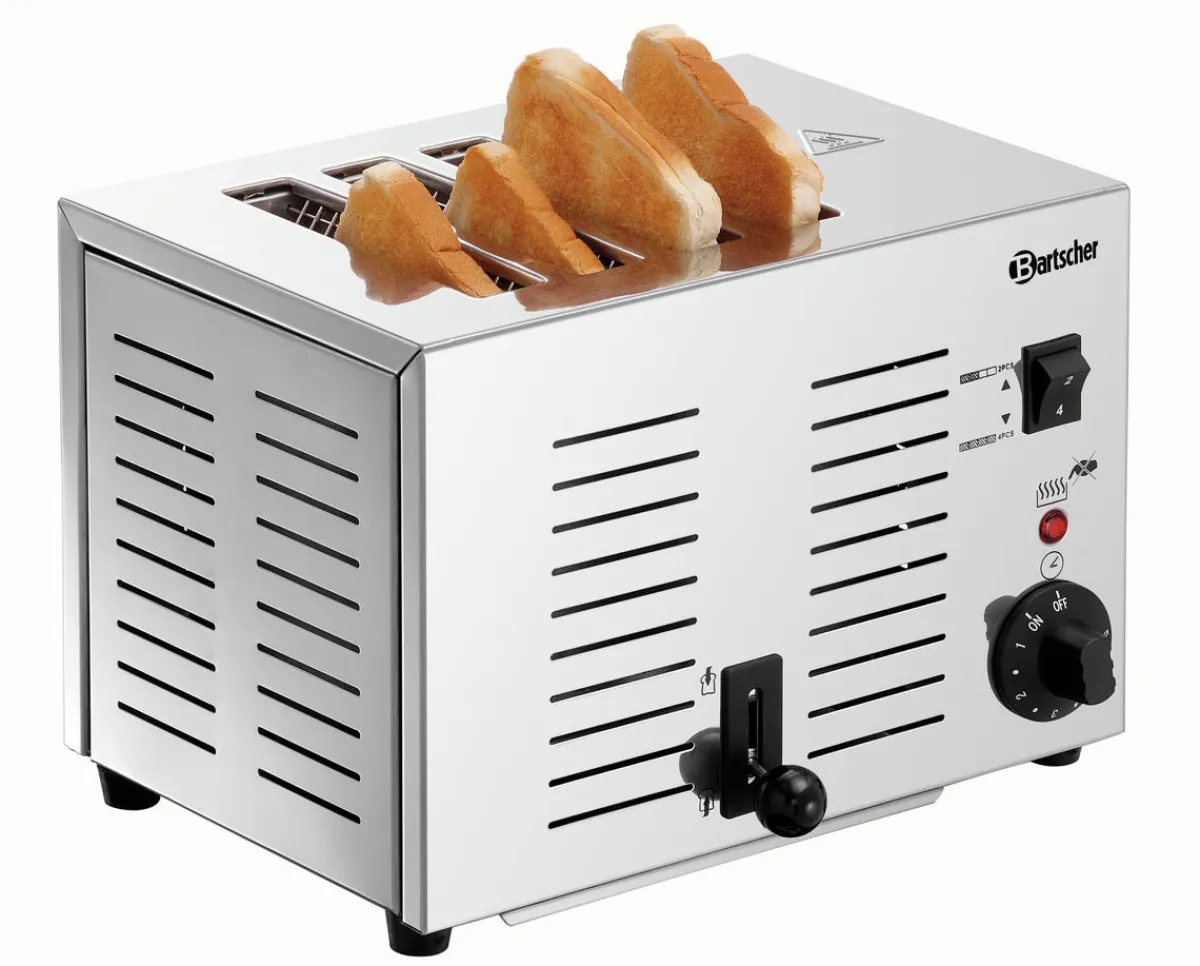 BARTSCHER Grille pain 4 tranches TS40 230v 4 pièces Discount
