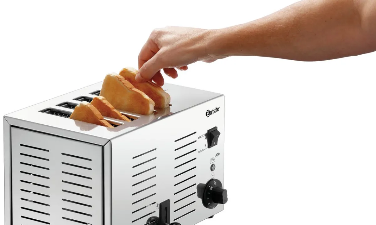 BARTSCHER Grille pain 4 tranches TS40 230v 4 pièces Discount