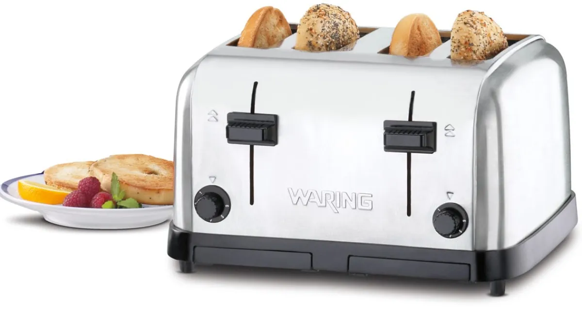 WARING Grille pain 4 tranches 230v 225 unités/h Discount