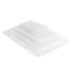 GILAC Grille pour bac plat 2L rectangulaire blanc plastique 8 mm x 15,4 cm Outlet
