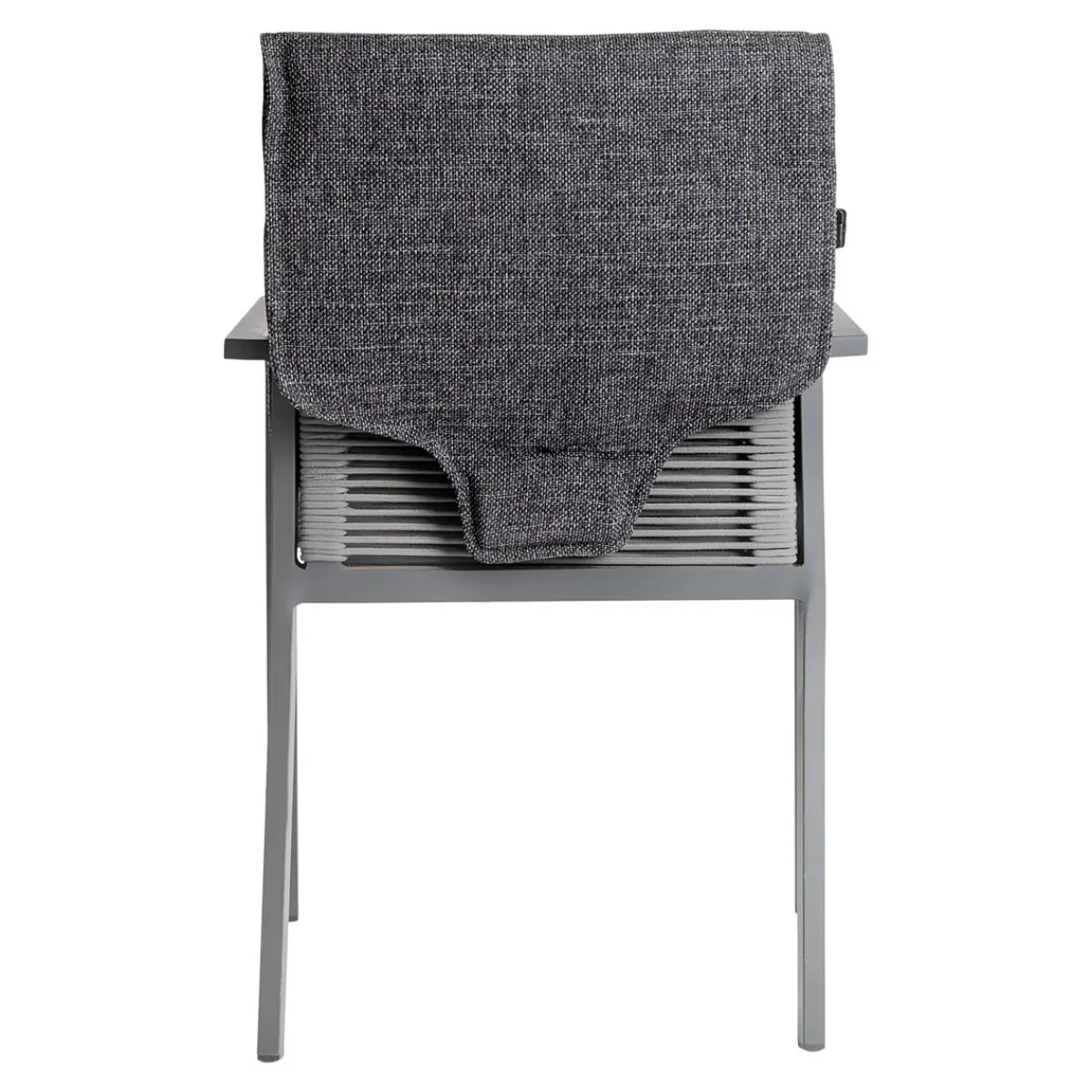 MONTANDOR Housse de siège chauffant infrarouge avec batterie gris foncé 140x48 cm