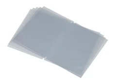 Intercalaire rectangulaire transparent 29,7x21 cm (10 pièces) - SECURIT Discount