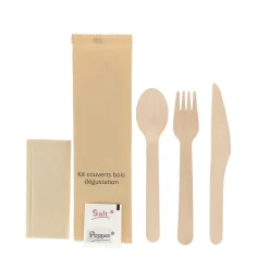 Kit de couverts Oxstal (250 pièces) - EARTH ESSENTIALS Sale