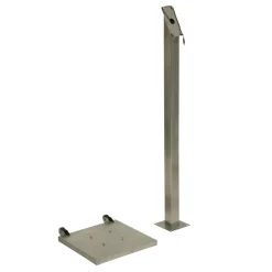 Kit pied et socle pour porte menu - SECURIT New