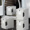 Kit roulettes pour conteneur isotherme UPCS400 acier Ø 12,7 cm - CAMBRO Best