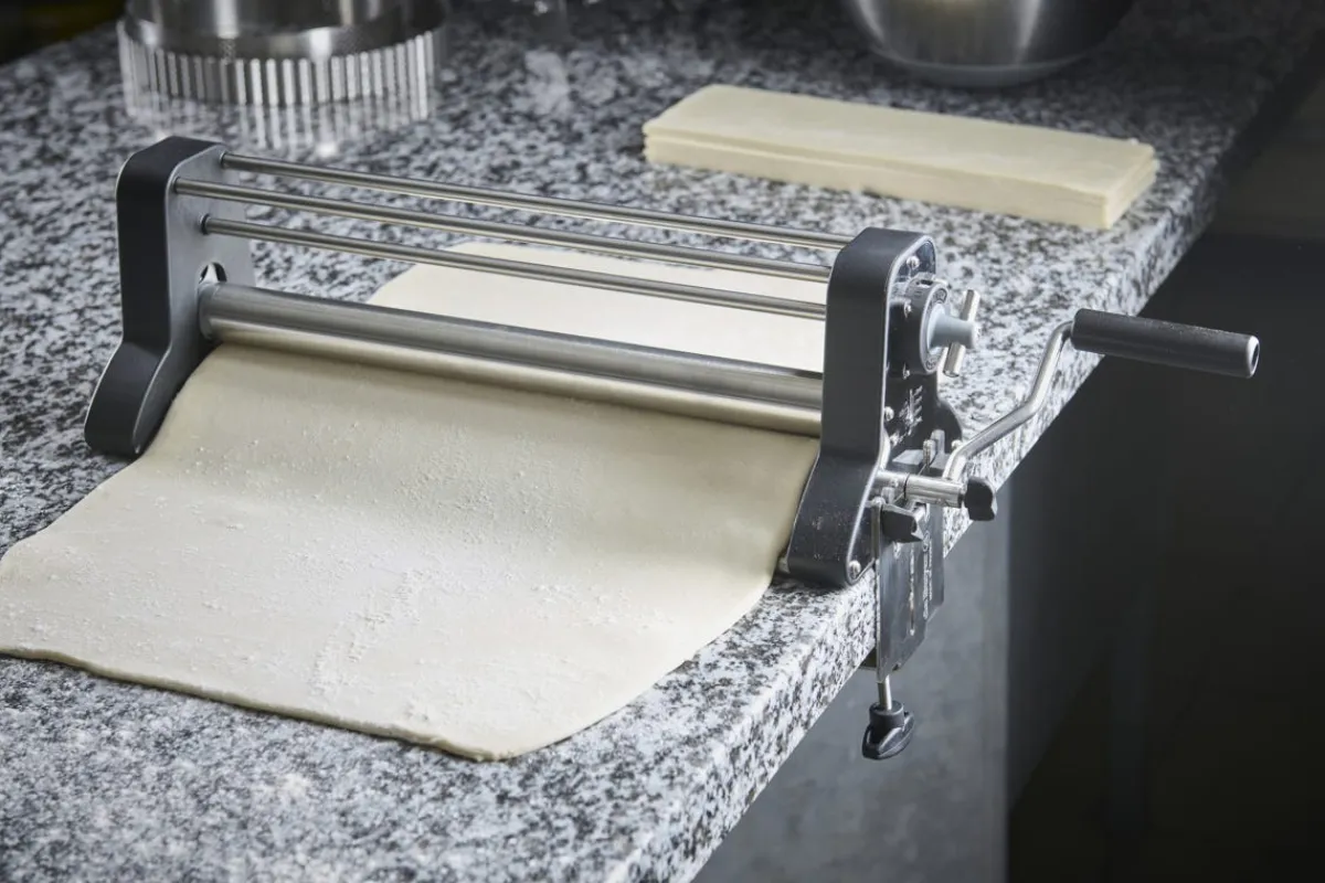 DE BUYER Laminoir multipate PRO inox 56x14,5x13 cm