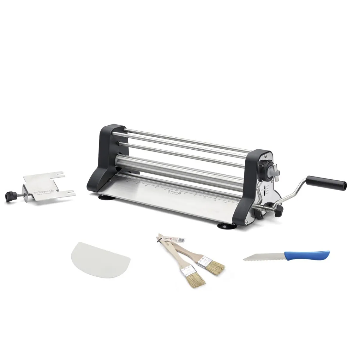 DE BUYER Laminoir multipate PRO inox 56x14,5x13 cm