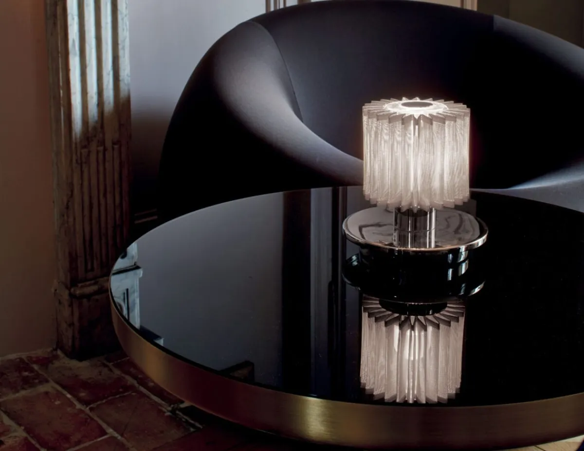 Lampe de table argent Ø 13 cm 12,7 cm In The Sun Table - DCW EDITIONS Clearance