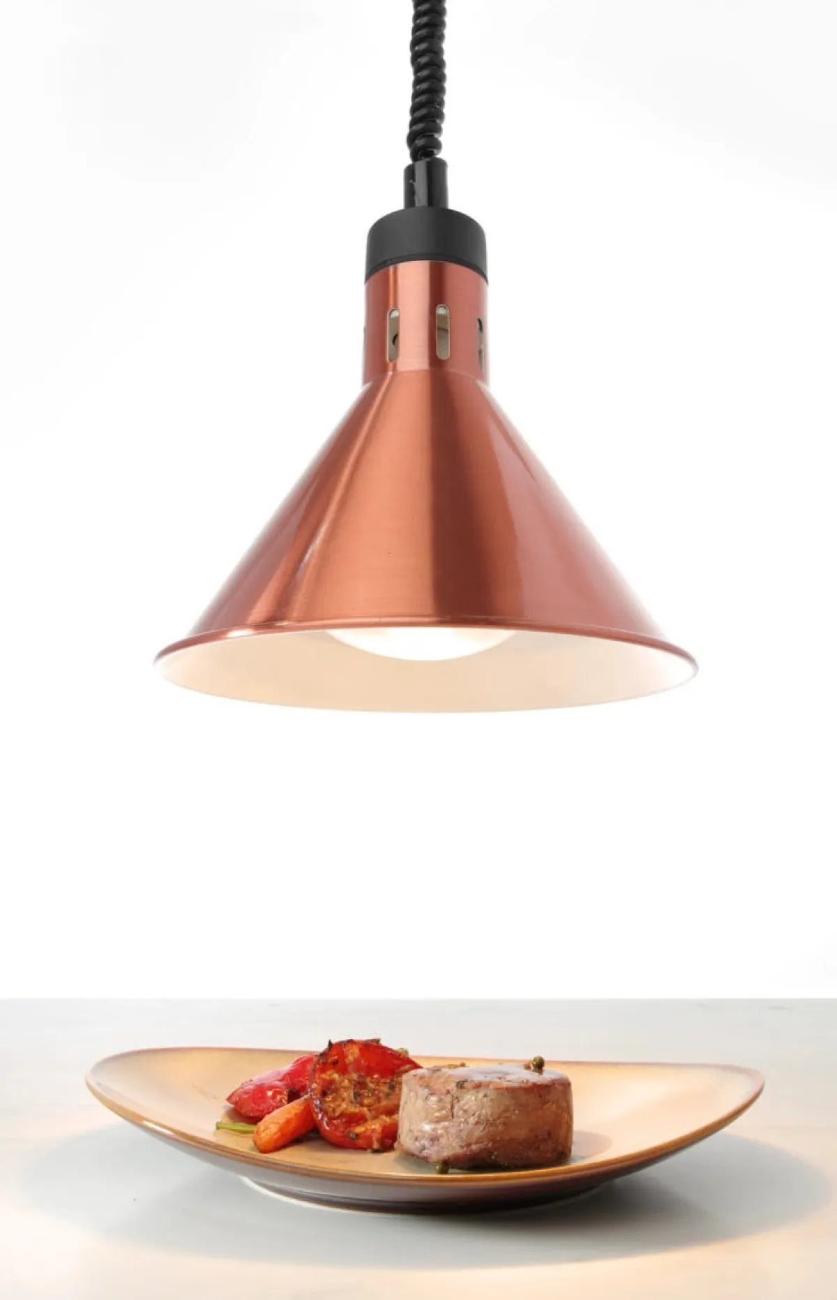 Lampe infrarouge conique 250 W Uniq - HENDI Online
