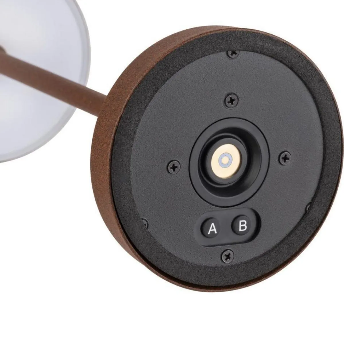 APS Lampe led brun Ø 7,5 cm 20,5 cm Alva Discount