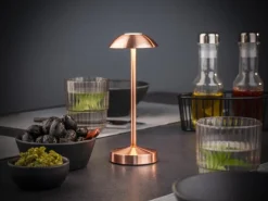 Lampe led cuivre Ø 7,5 cm 20,5 cm Alva - APS New