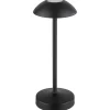 APS Lampe led noir Ø 7,5 cm 20,5 cm Alva Hot