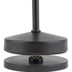 APS Lampe led noir Ø 7,5 cm 20,5 cm Alva Hot