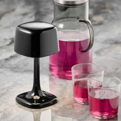 APS Lampe led noir 10,5x10,5x21,5 cm Soho Outlet