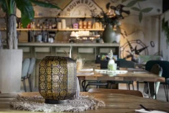 Lampe à led 18x16x16 cm Marrakech - SECURIT Discount