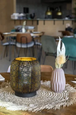 Lampe à led 18x16x16 cm Marrakech - SECURIT Discount