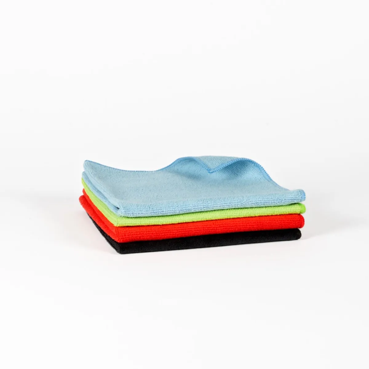 Lavettes microfibre bleu microfibre 40x40 cm (5 pièces) - KLEANING ESSENTIALS Online