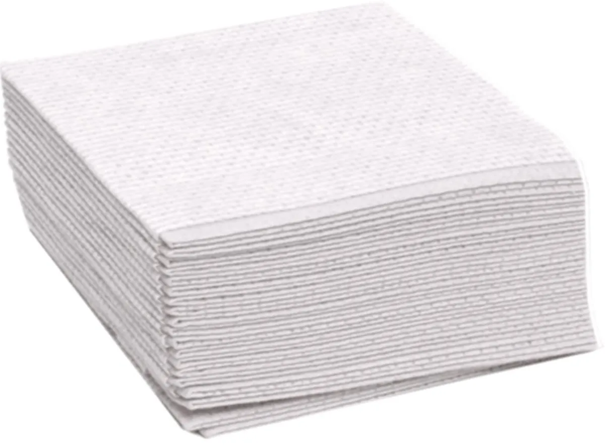 Aucune Lavettes non tissées blanc 50x35 cm (25 pièces) Online