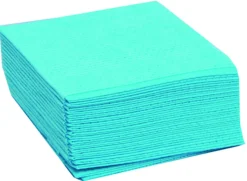 Aucune Lavettes non tissées bleu 50x35 cm (25 pièces) Sale