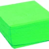 Lavettes non tissées vert 50x35 cm (25 pièces) - Aucune Hot