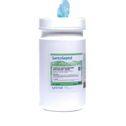 SANTOR Lingettes désinfectantes sans rinçage Santoseptol (200 pièces) New