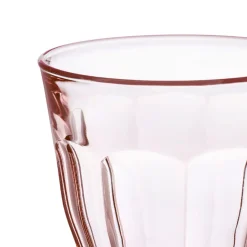 DURALEX Lot de 4 gobelets forme basse rose verre trempé 25 cl Picardie (4 pièces) New
