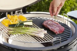BARBECOOK Lot de 2 grilles demi-lune pour Kamal XL fonte d'acier Ø 53 cm 2,5 cm Kamal Sale