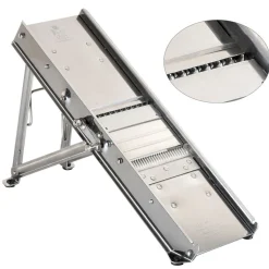 Mandoline sans chariot inox 41x13,5x4,5 cm - L.TELLIER Clearance