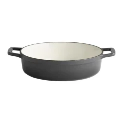 APS Marmite fonte émaillée inox Sans revêtement Avec couvercle 28x28x7 cm 3 L 5 Stars Outlet