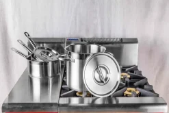 PRO.COOKER Marmite inox Sans revêtement Sans couvercle Ø 28 cm 28 cm 17 L Qualiplus