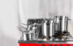 PRO.COOKER Marmite inox Sans revêtement Sans couvercle Ø 32 cm 32 cm 25 L Qualiplus Outlet