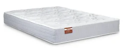 Matelas ressort Livré à plat ferme 200x80x23 cm blanc Verona - DUNLOPILLO Online