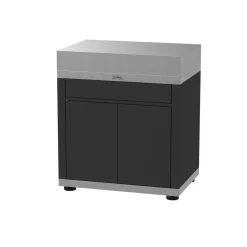 Meuble bas acier 80 cm x 92 cm Sans dosseret Sans étagère Duo - LE MARQUIER New