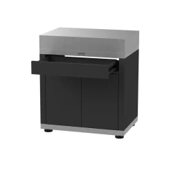 Meuble bas acier 80 cm x 92 cm Sans dosseret Sans étagère Duo - LE MARQUIER New