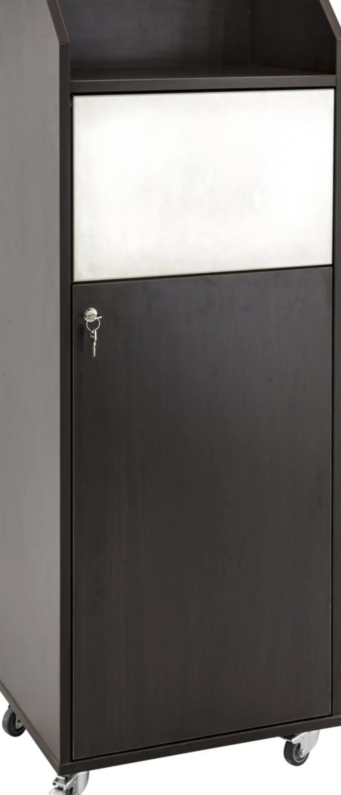 Meuble poubelle noir 54x42x136 cm Jacky - FLEXMOB Best