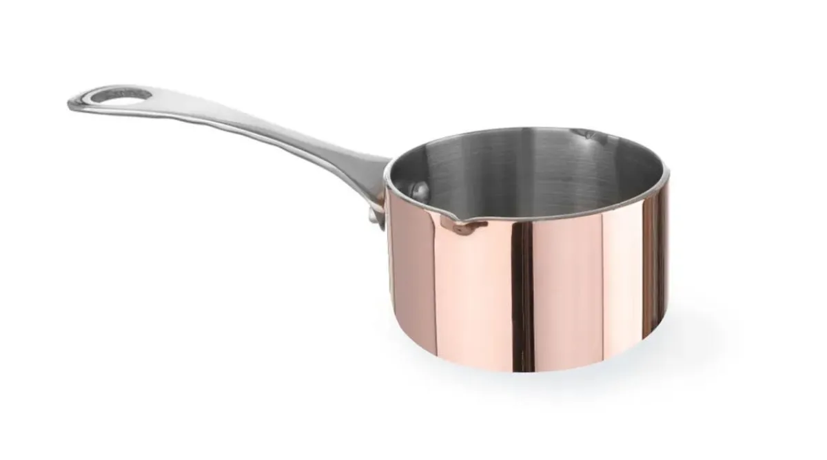 HENDI Mini casserole cuivre aluminium inox Ø 5 cm 3 cm 6 cl Clearance