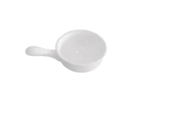 Mini casserole rond blanc porcelaine Ø 6 cm - PRO.MUNDI New