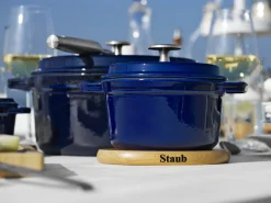 STAUB Mini cocotte avec couvercle fonte d'acier Sans revêtement Avec couvercle Ø 10 cm 7 cm 0,25 L Sale