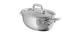 Mini cocotte avec couvercle inox Sans revêtement Avec couvercle 14x12x4,5 cm 0,3 L M'minis - MAUVIEL Best